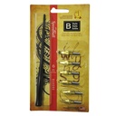 Set de plumilla caligráfica tipo &quot;B&quot; punta circular Speedball