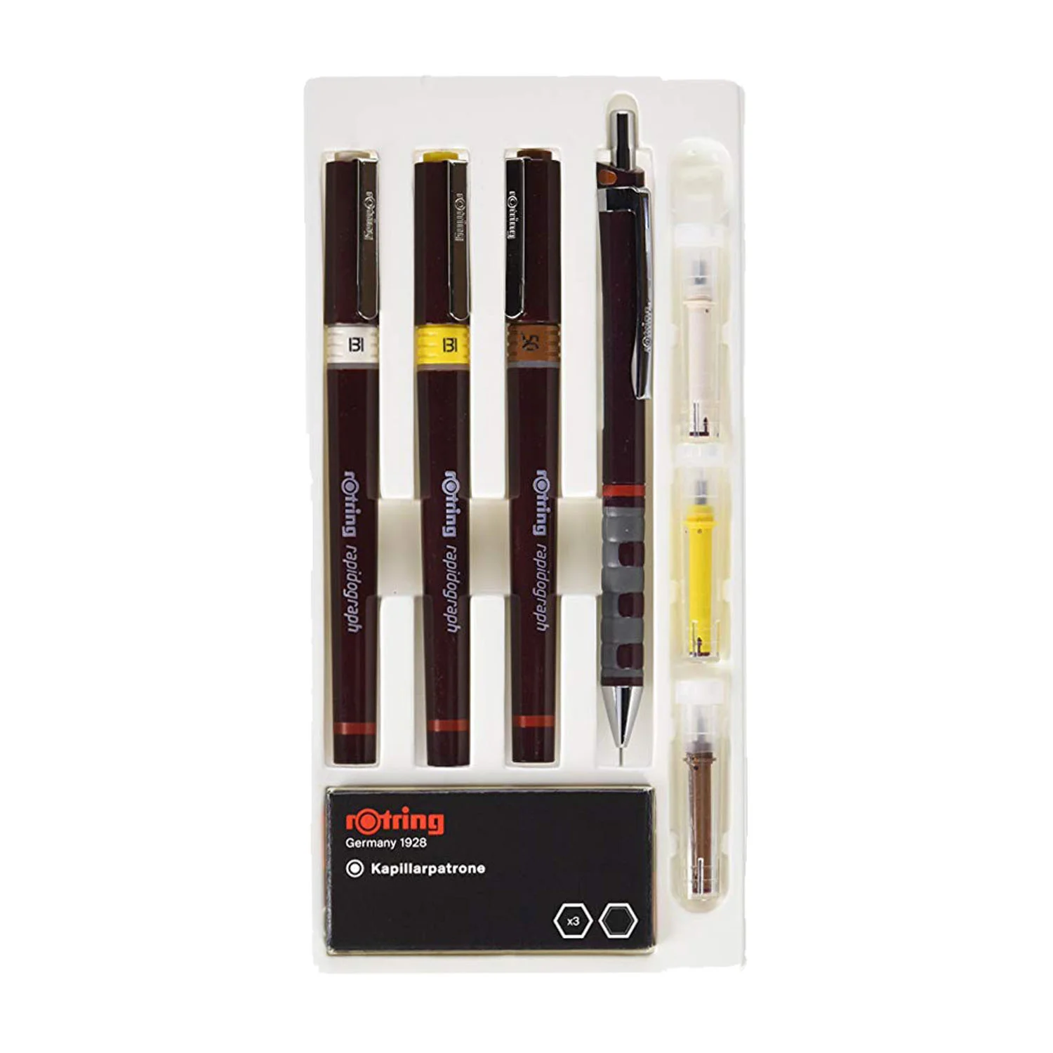 Tiralíneas Recargables Rotring Rapidograph (Junior)