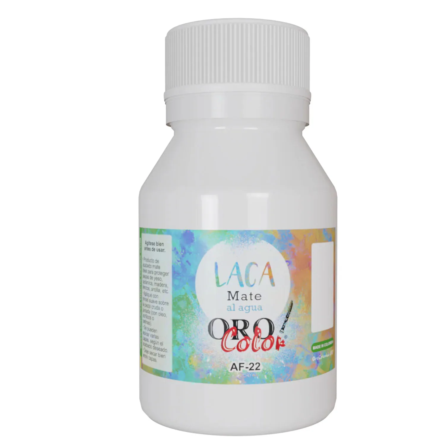 [AF-22] Laca Mate al Agua Orocolor 60ml