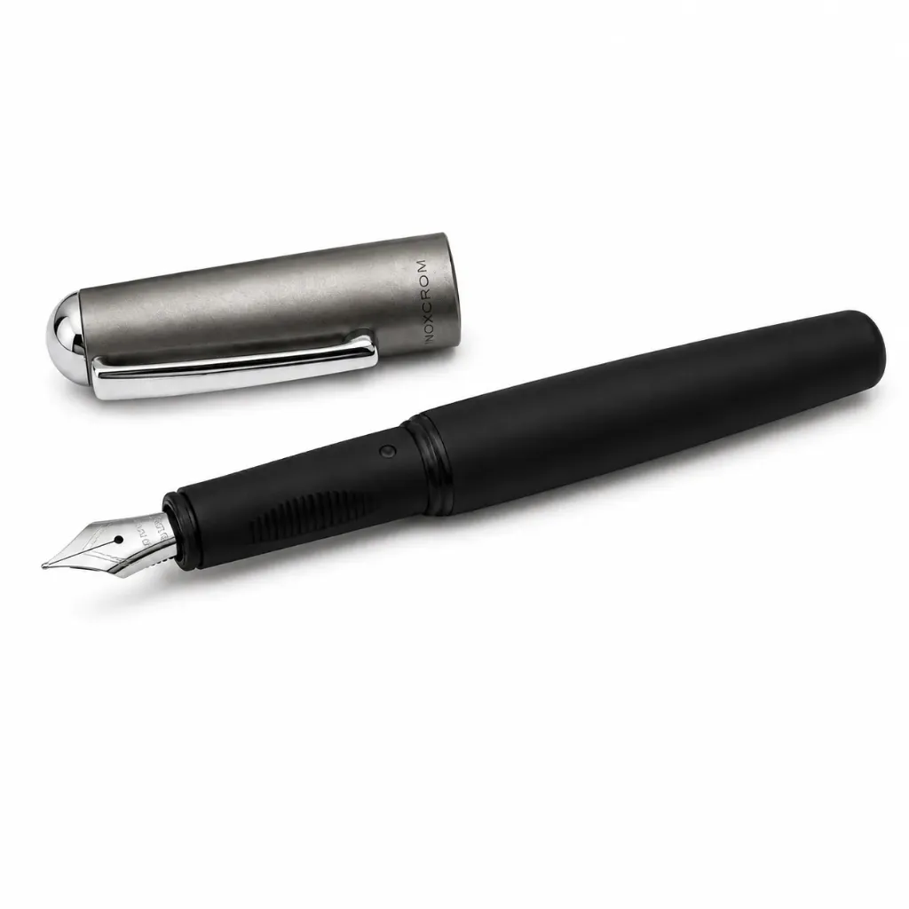 Pluma Inoxcrom Ictineo Tinta Azul