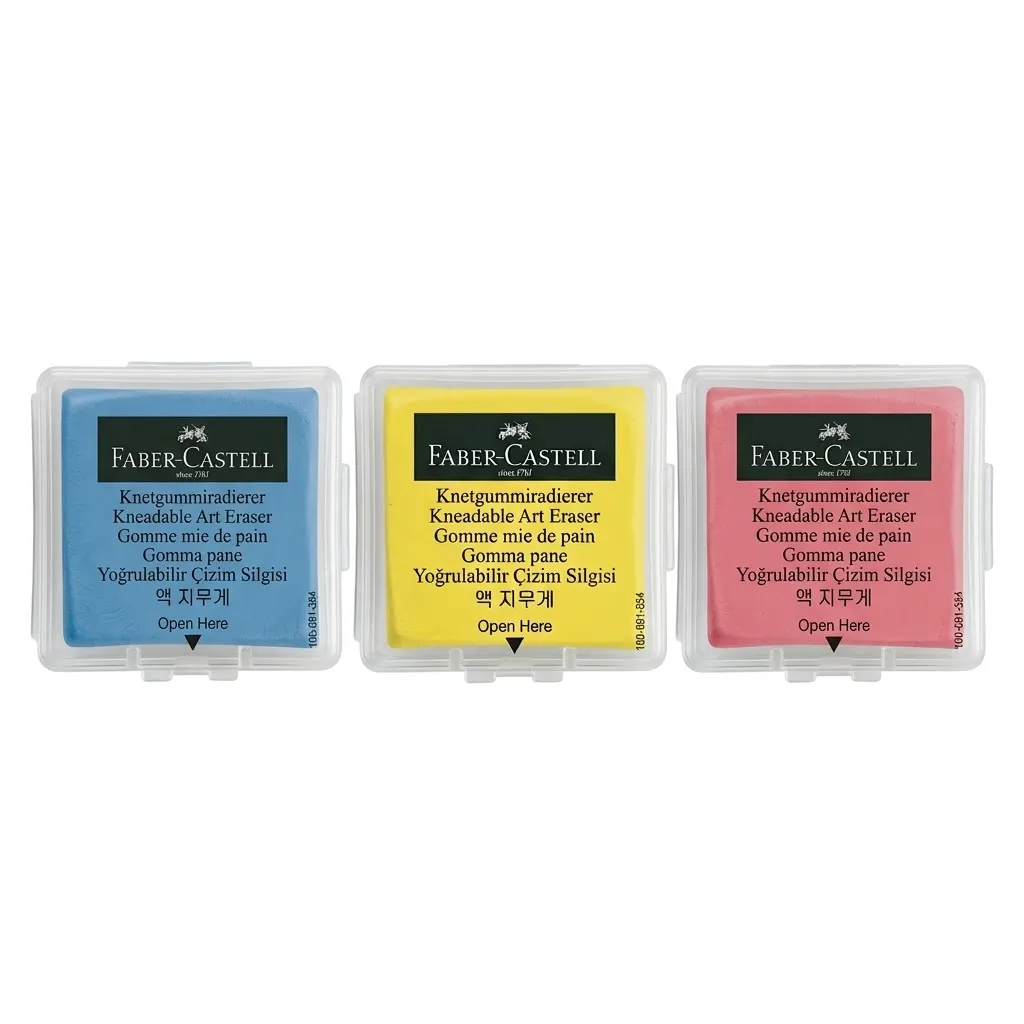 Goma Moldeable Faber-Castell Art Eraser Colores Primarios