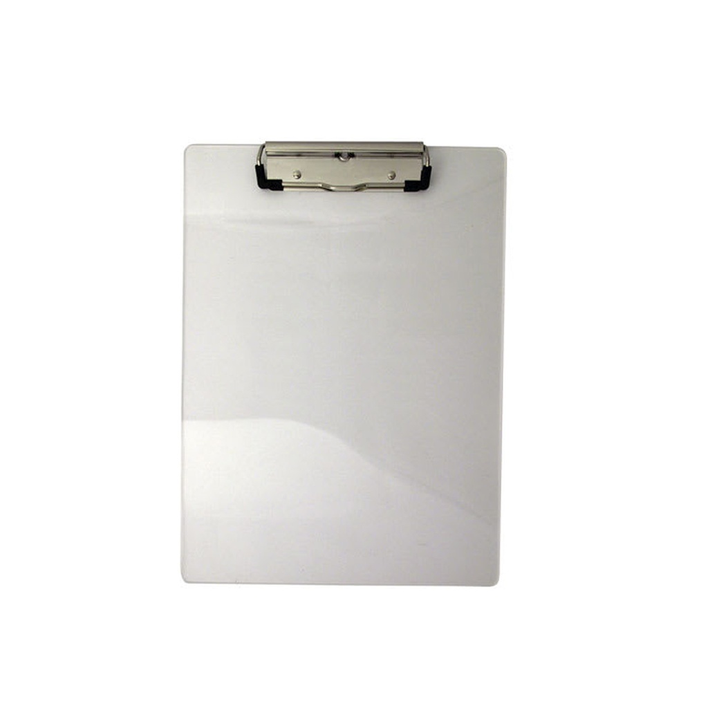 Anotador De Acrílico Hand Incoloro Apretador Plano (Oficio)