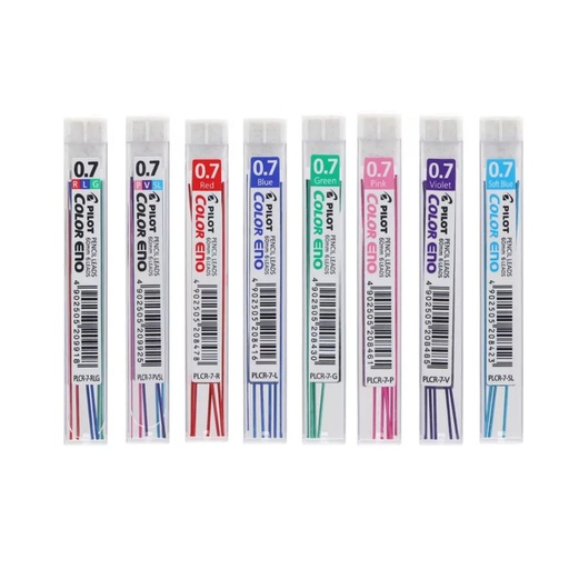 Minas 0.7mm colores surtidos Eno Pilot