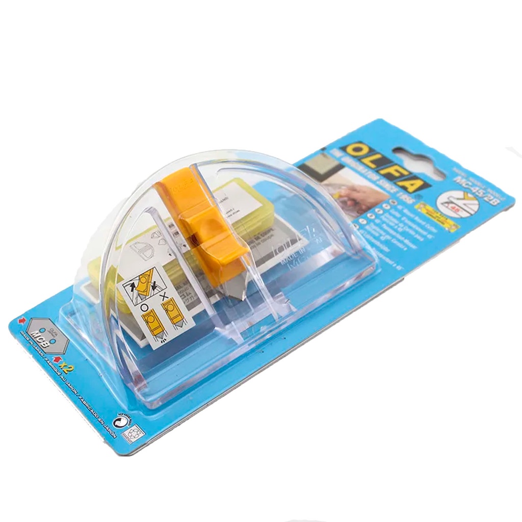 Cortador en ángulo 45° Olfa + 2 Repuestos