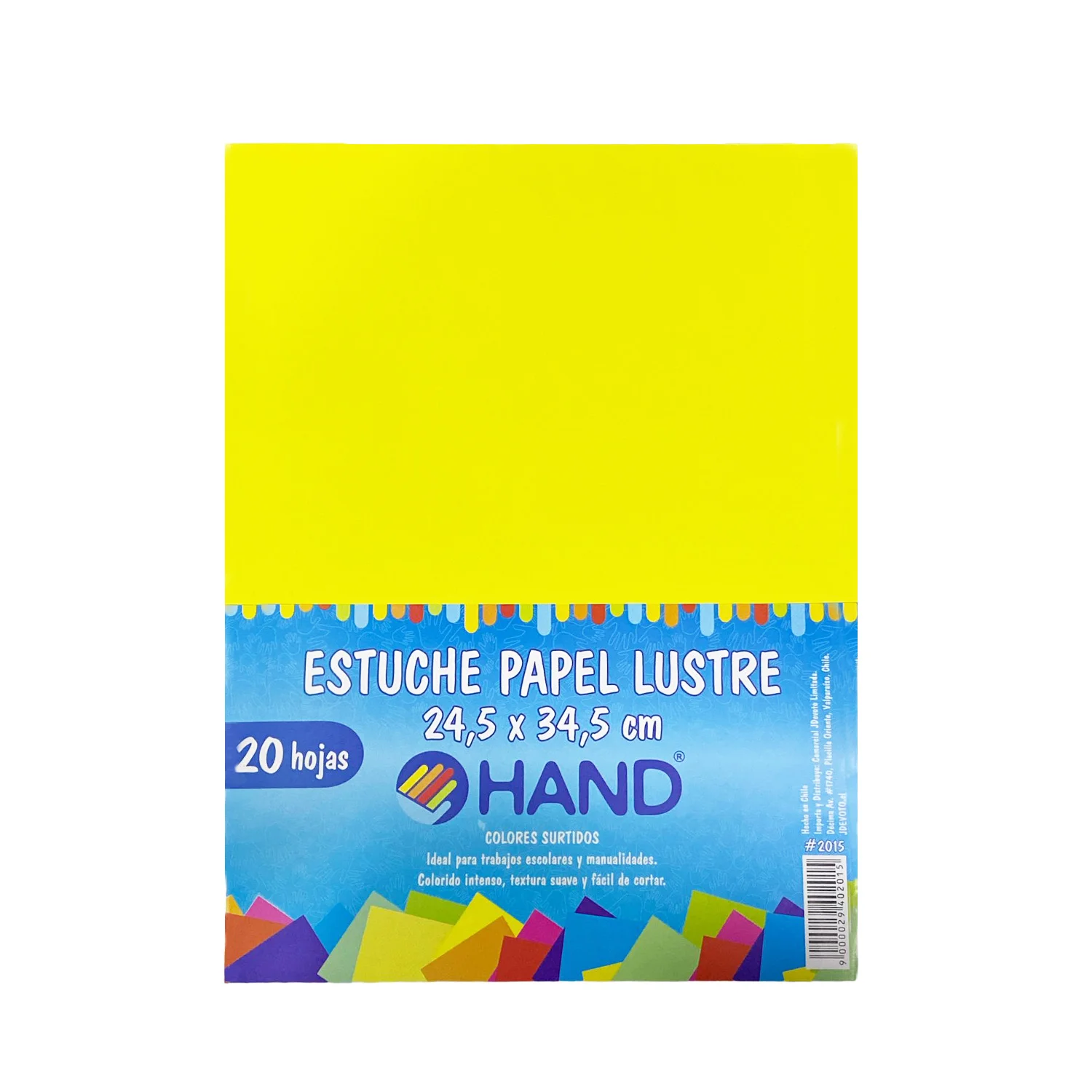 Block de Papel Lustre Hand 25x35cm 20hj