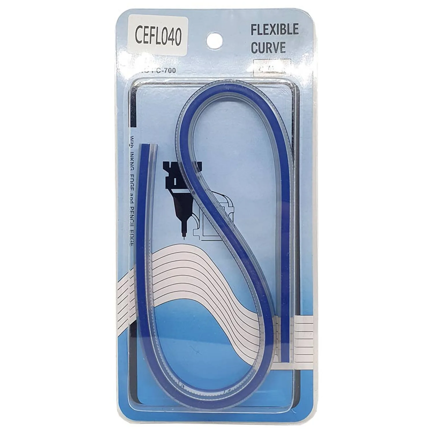 [CEFL040] Cercha Flexible Renart 40cm Con Medidas