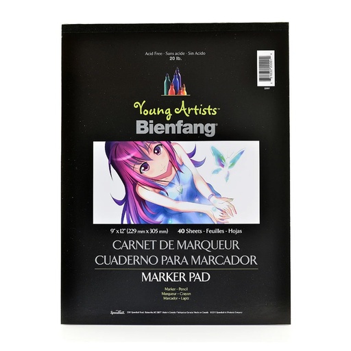 Block Bienfang Para Marcador Young Artist 22x30cm 40hj 25gr