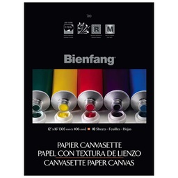 [R270134] Block Bienfang 710 Canvas Tipo Lienzo 30.4x40.7cm 281gr 10hj