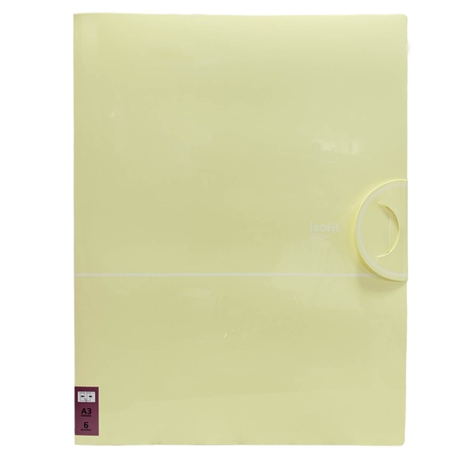 Carpeta Para Reportes Isofit Con 6 Compartimientos A3