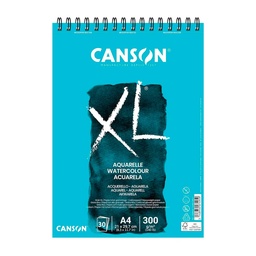 [39170] Croquera Canson XL Aquarelle 300gr 30 hjs A4 (21x29.7cm)