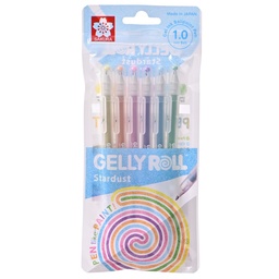 [XPGB10-ST6A] Set de Lapices Gelly Roll Sakura 6 Colores Stardust