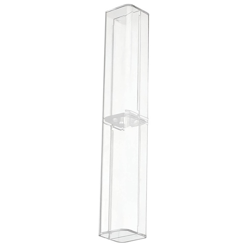 Estuche Acrilico Cuadrado Renart para Lápiz 15.5x2.5x2.5cm Transparente