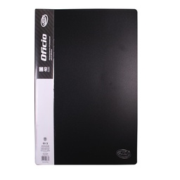 [A103019] Carpeta Adix con 40 Fundas Color Negro (Oficio)