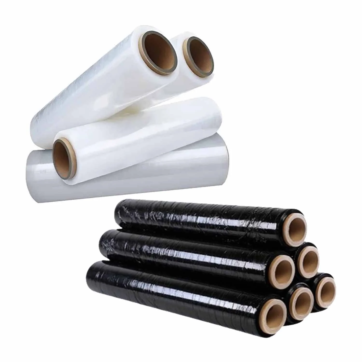 [ROFS00000220NEG] Rollos Film Stretch (Alusa Plast) Negro 220mt