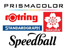 Sakura, rotring y speedball