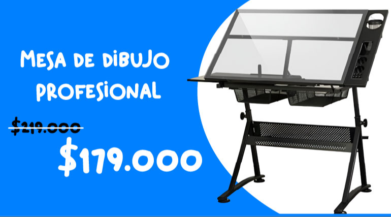 Mesa de dibujo profesional