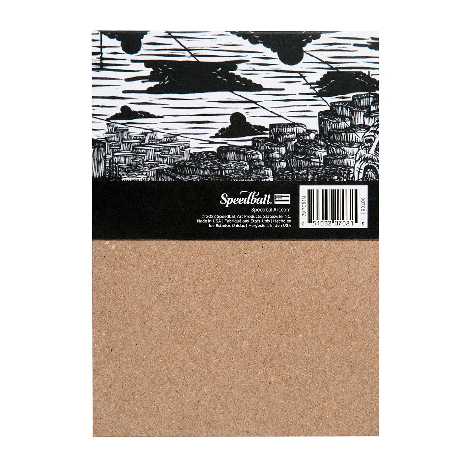 Block Papel Para Grabado Speedball 12.7x17.8cm 245gr. 20hj