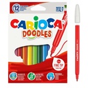Plumones Carioca Doodles Lavable (12 colores)