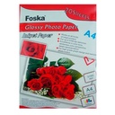Papel Fotografico Glossy A4 A Prueba De Agua Foska (20 Hjs)