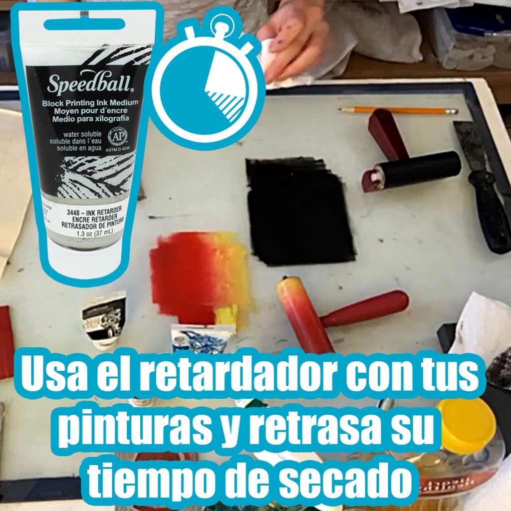 Retardador de Pintura Soluble en Agua Speedball 37ml