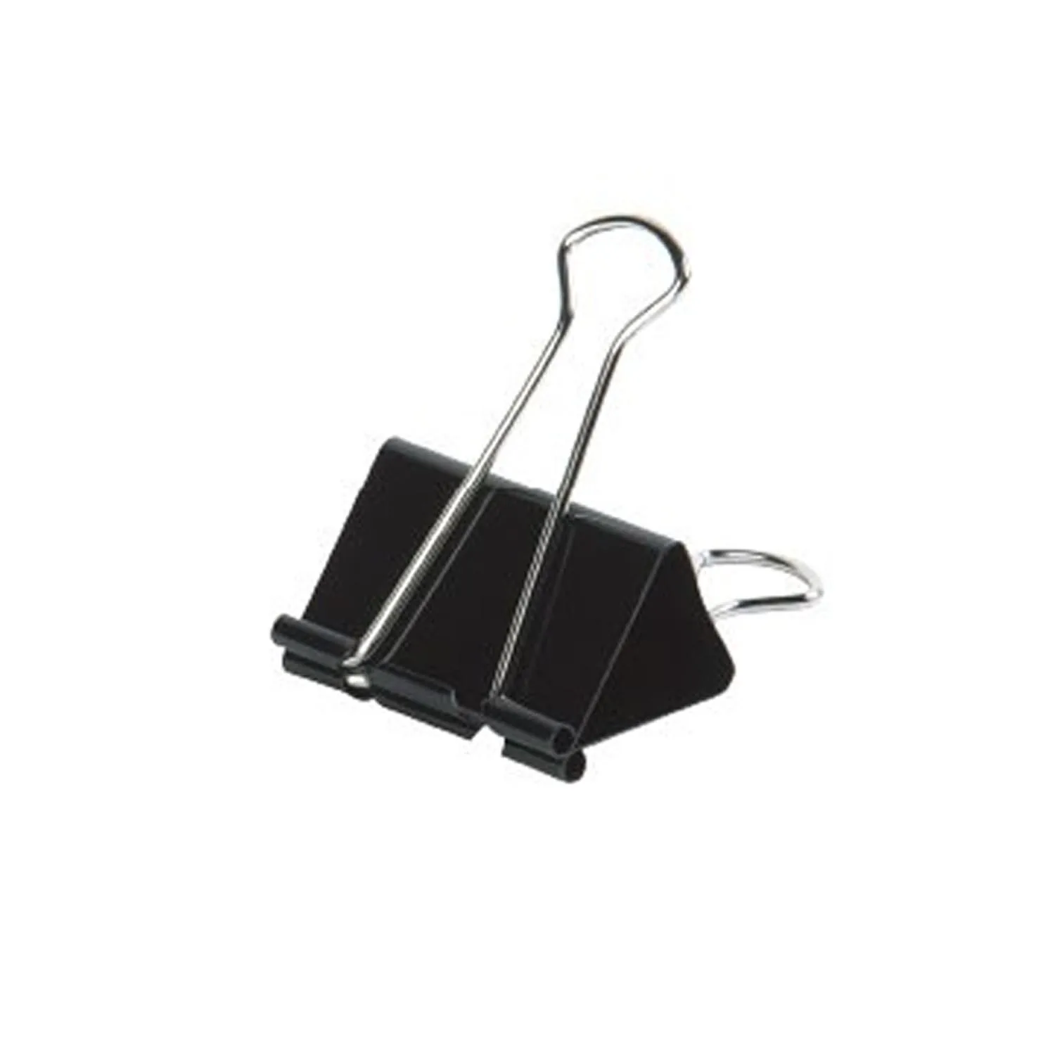 Apretadores dobles de papel Adix color negro 19mm (12u)