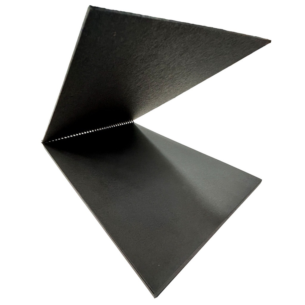 Croquera Papel Bond Negra Tipo Block 21.6x33cm (Oficio) 100hj