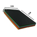 Croquera Papel Bond 5 Colores 16x10cm (1/4 Oficio) 100hj