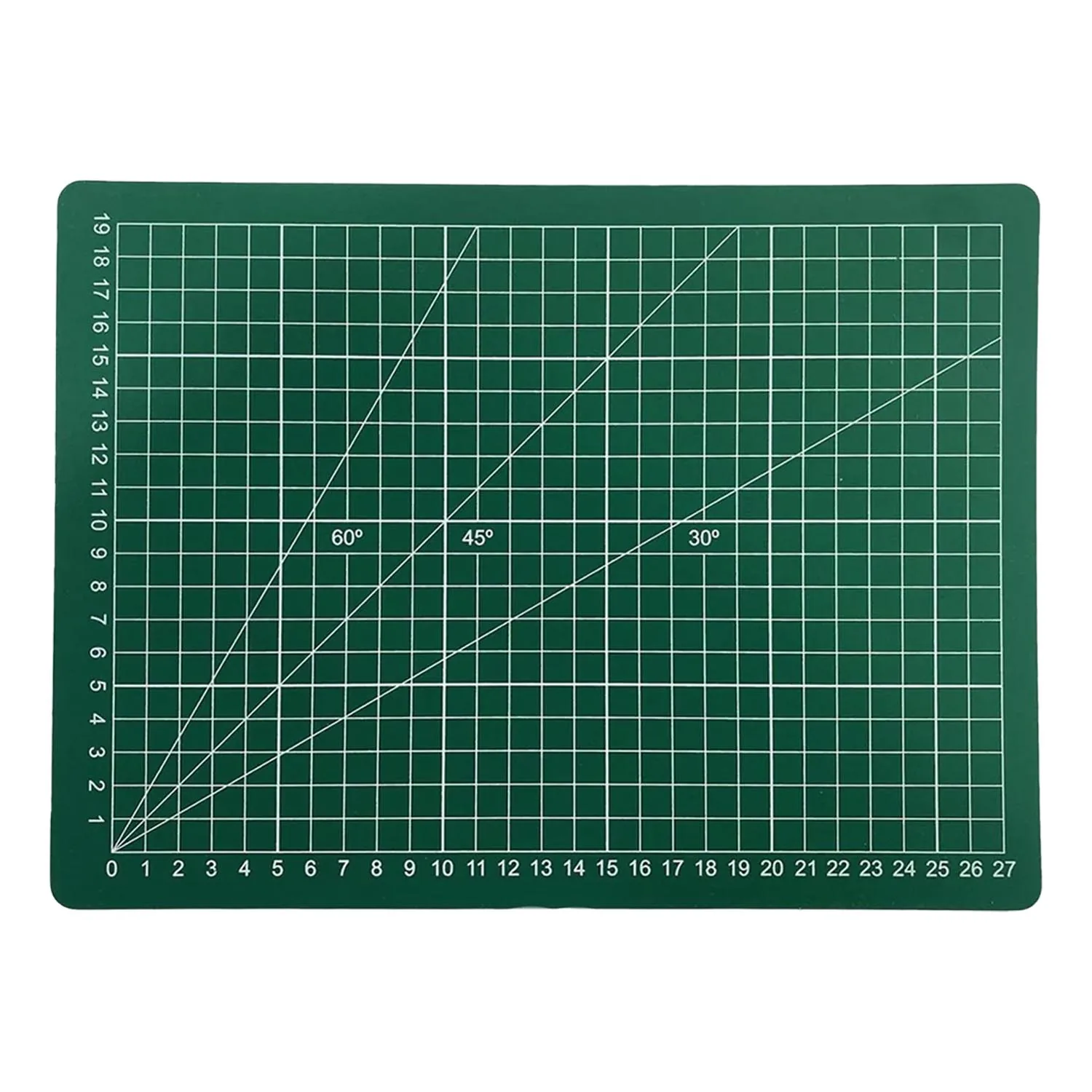 Base de Corte A4(Verde) + Tijera Zig Zag + Pegamento en Barra + Papeles
