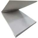 Croquera Papel Bond Tapa Gris Block 27x37cm (1/8 Pliego) 100hj