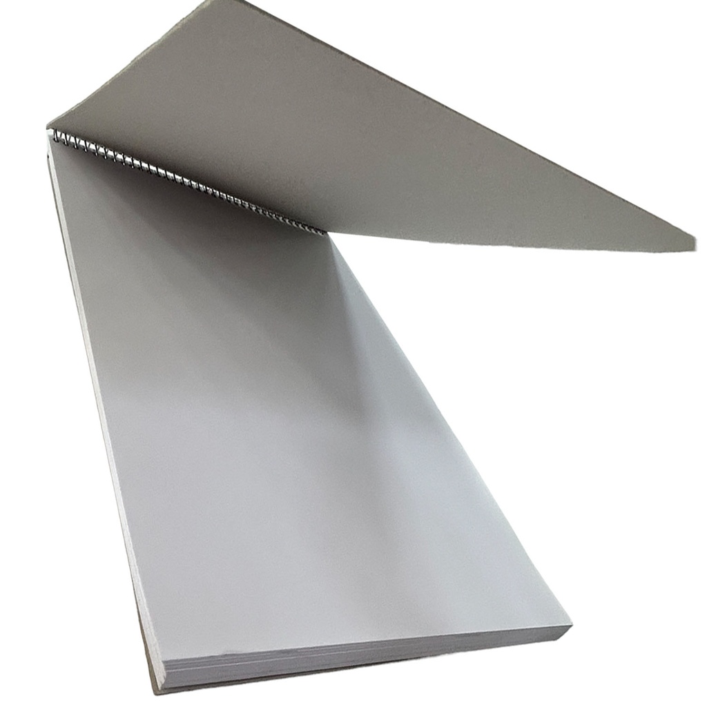 Croquera Papel Bond Tapa Gris Block 38x55cm (1/4 Pliego) 50hj