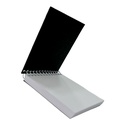 Croquera Papel Bond Tapa Negra 10x8cm (1/8 Oficio) 100hj
