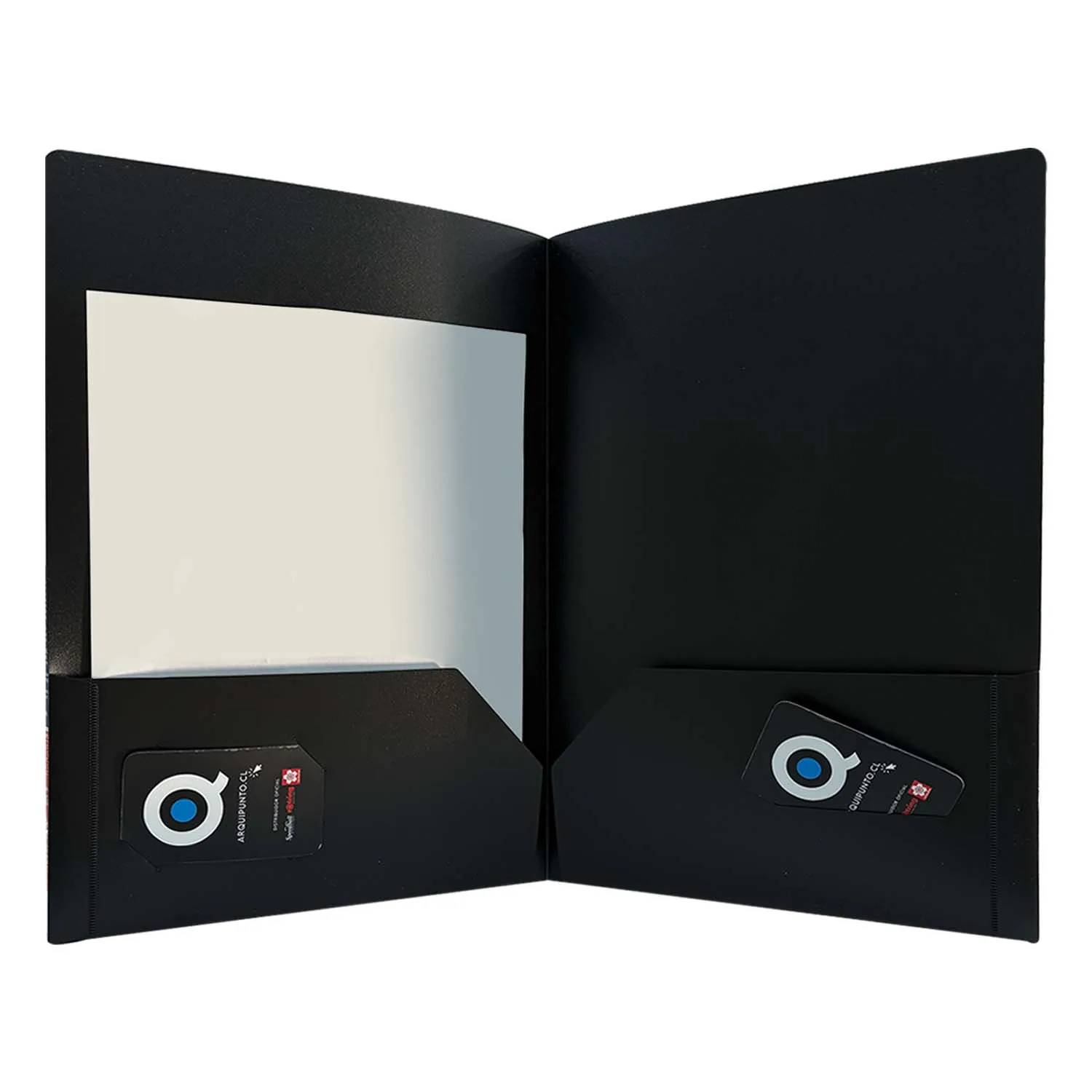 Carpeta Presentador con 3 Bolsillos Tarjeteros (Oficio)