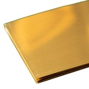 Lámina Metálica K&amp;S 25cm de Bronce (1pza)