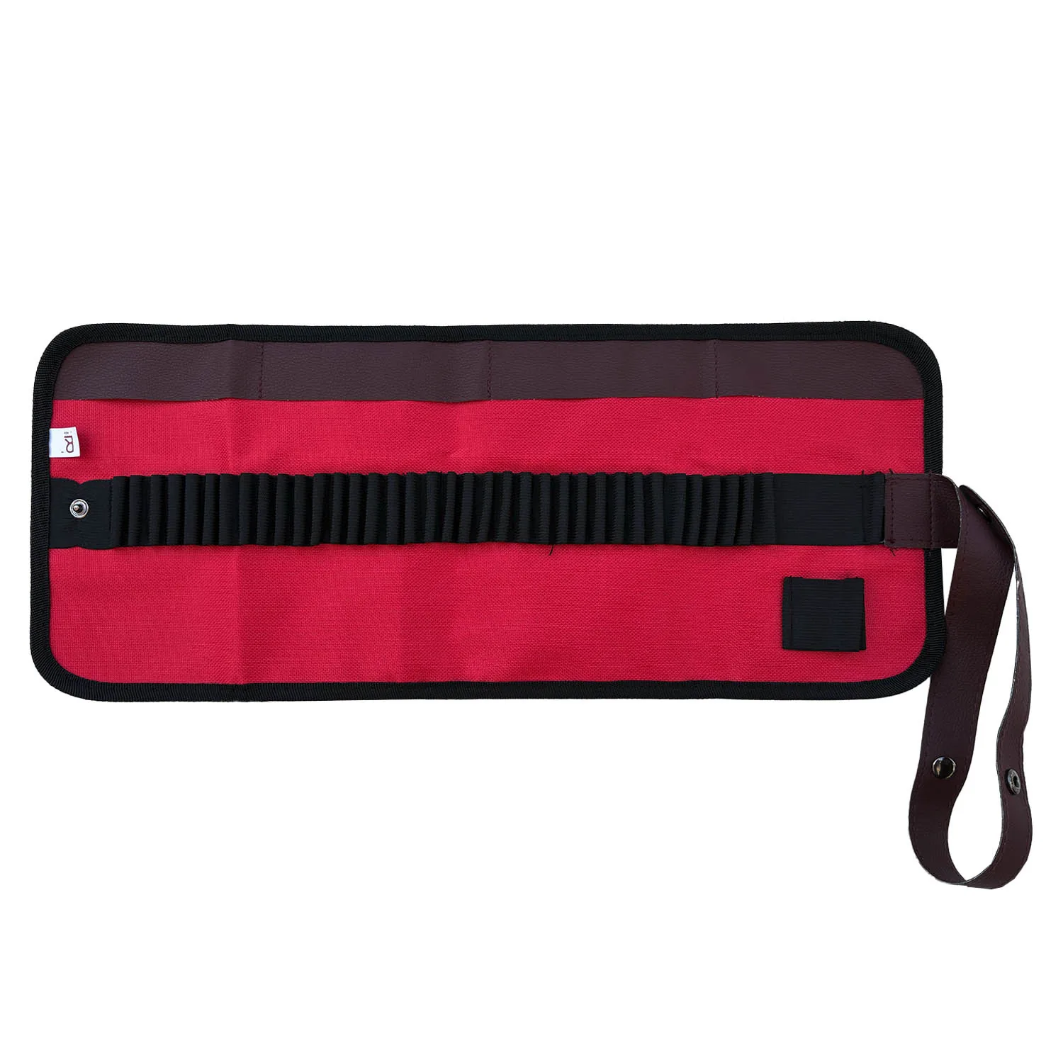 Estuche Enrollable Renart Con 36 Espacio Rojo borde Negro