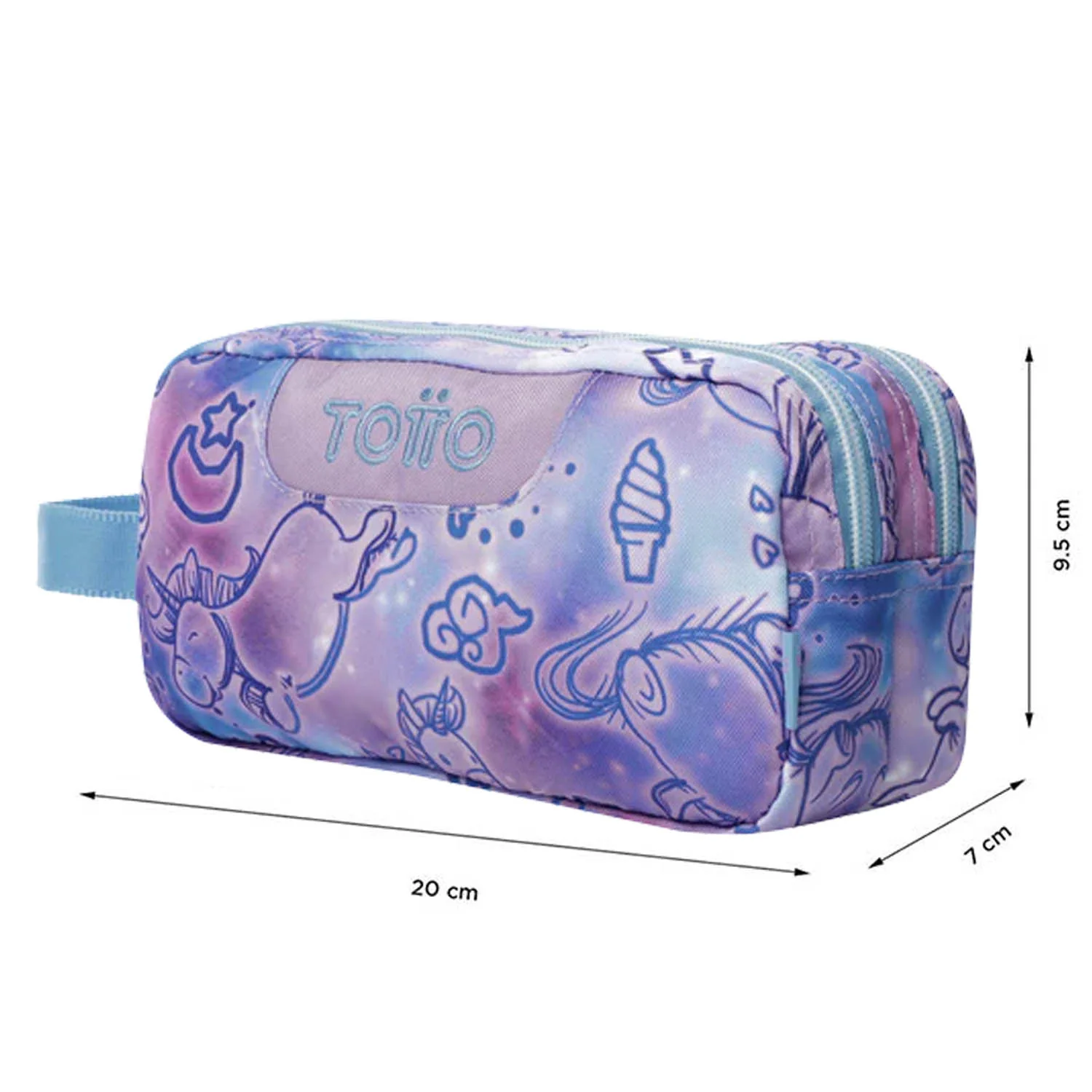 Estuche Totto Sobre 4QS Multiuso