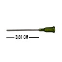 Punta de jeringa gruesa (3.81cm largo punta. ø 1.35mm)