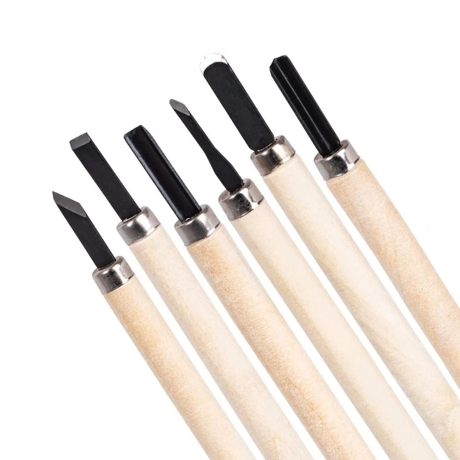 Gubias de Madera Adix 6 uds.