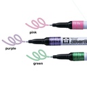 Marcador Permanente Pen Touch Silver Shadow Sakura 1.0mm