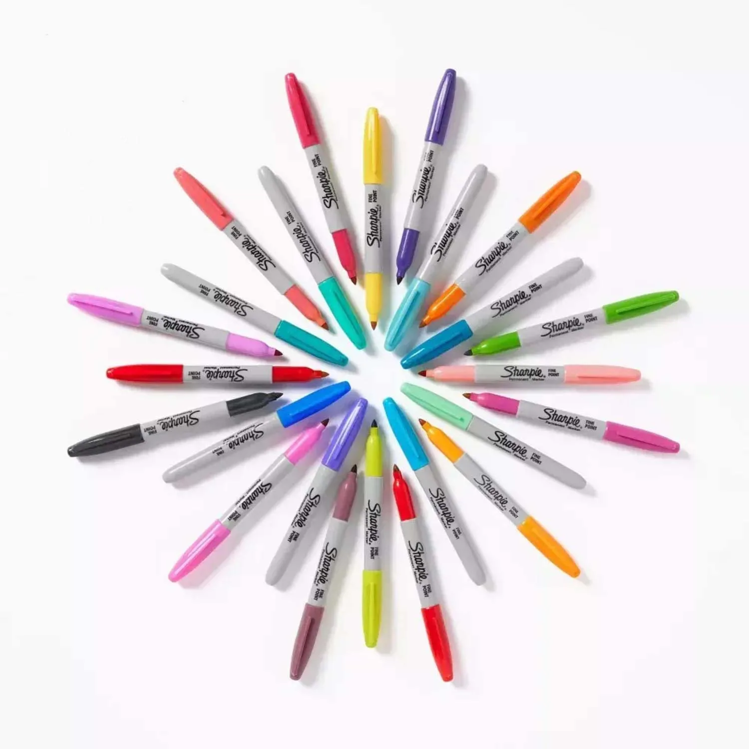 Marcadores Permanentes Sharpie Glam Pop Set 24 Colores