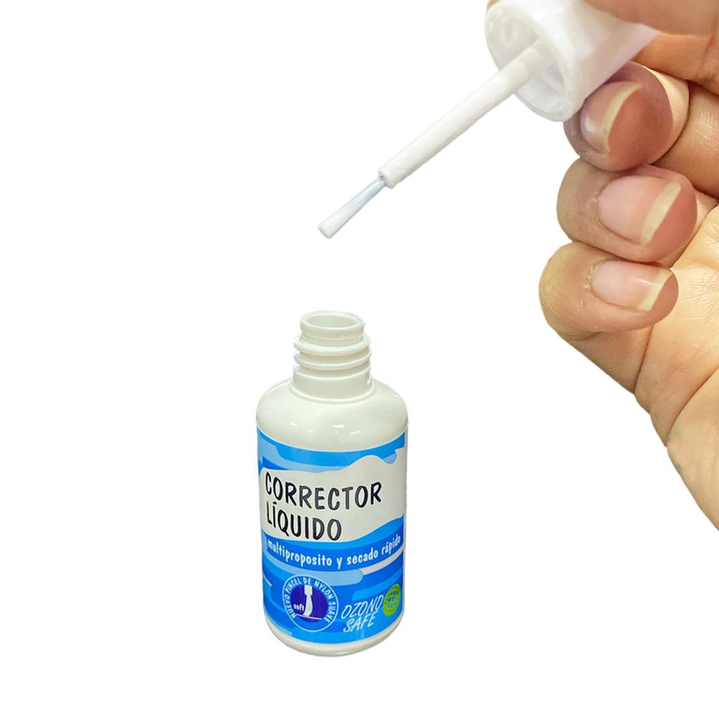 Corrector Líquido Hand en botella 12ml