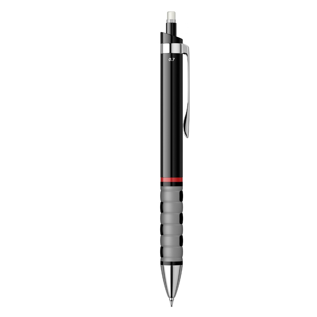 Bolígrafo Rotring Tikky 3 en 1 Negro (0.7mm /azul y rojo)