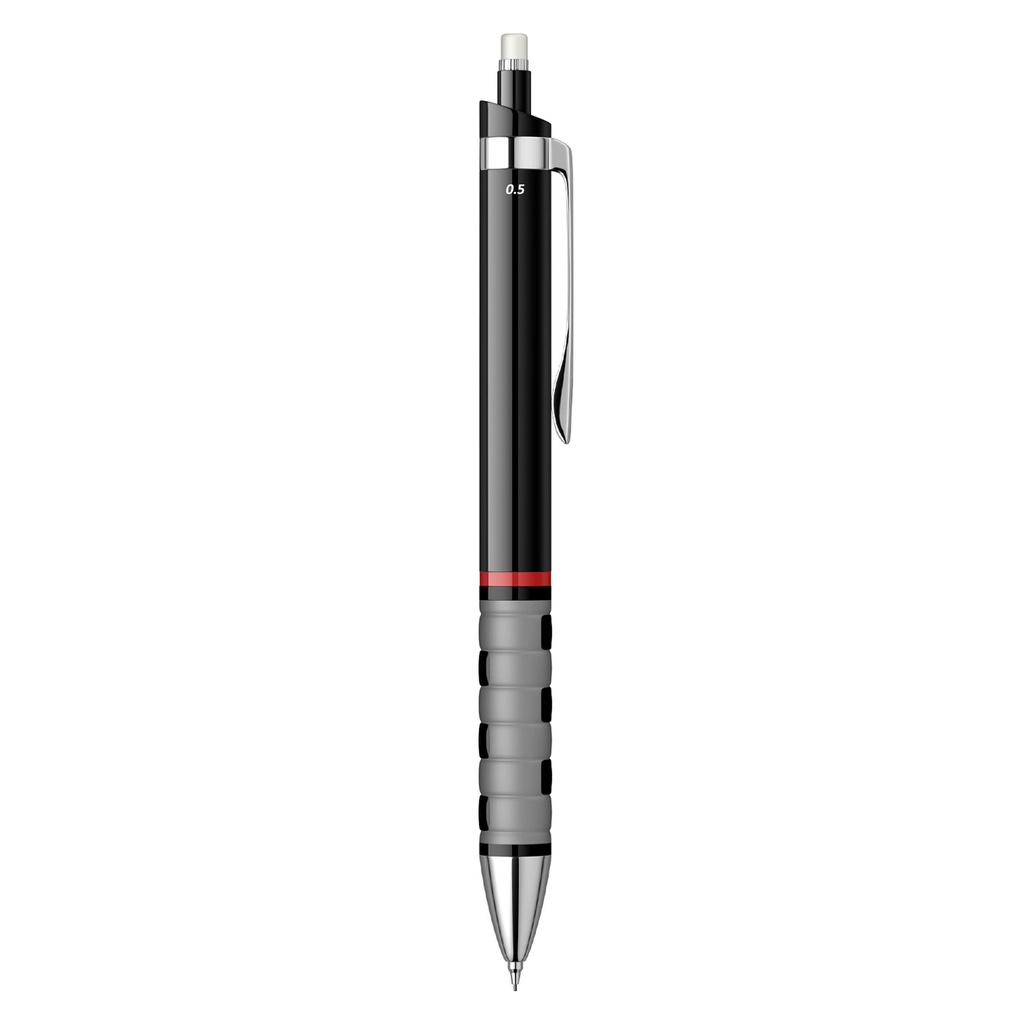 Bolígrafo Rotring Tikky 3 en 1 Negro (0.7mm /azul y rojo)