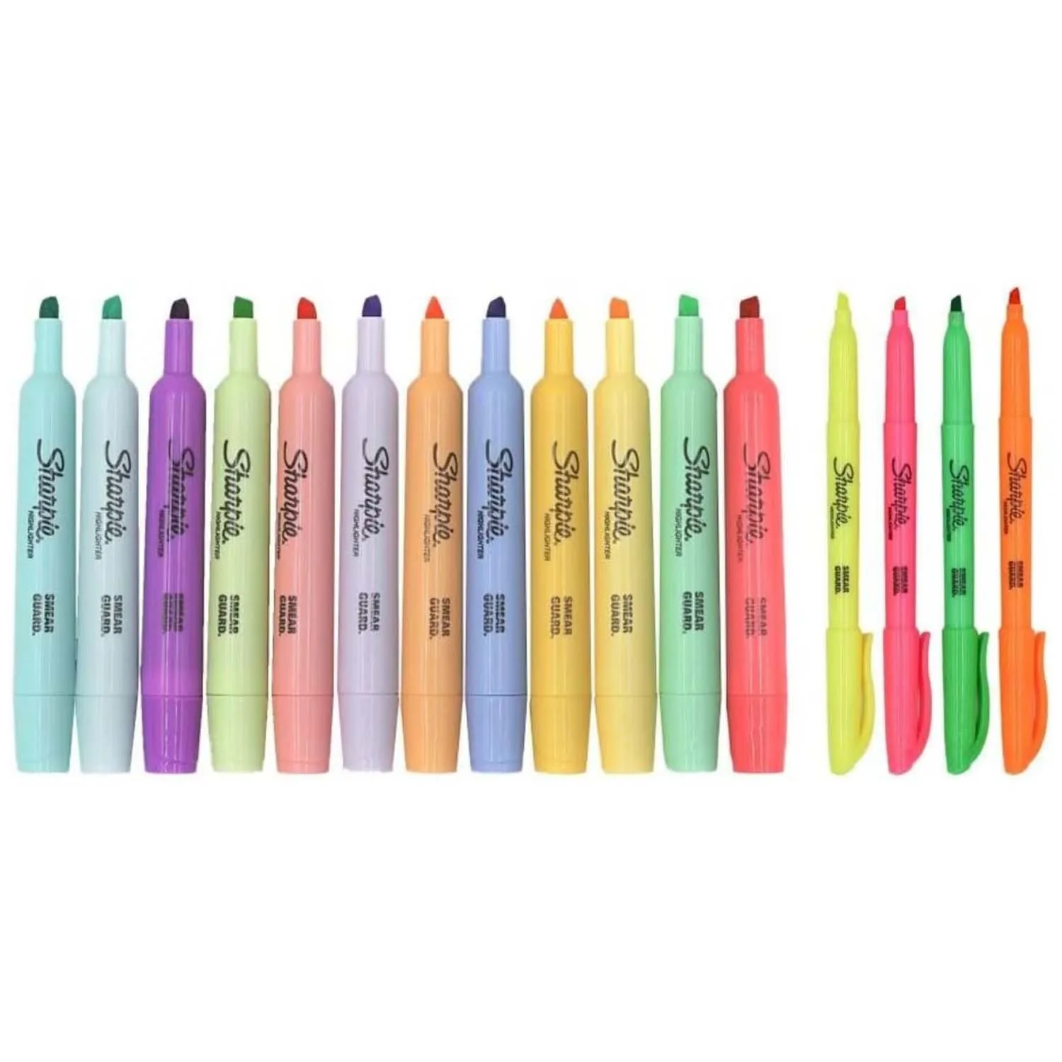 Set Destacadores Sharpie Tank y Pocket 16 Colores