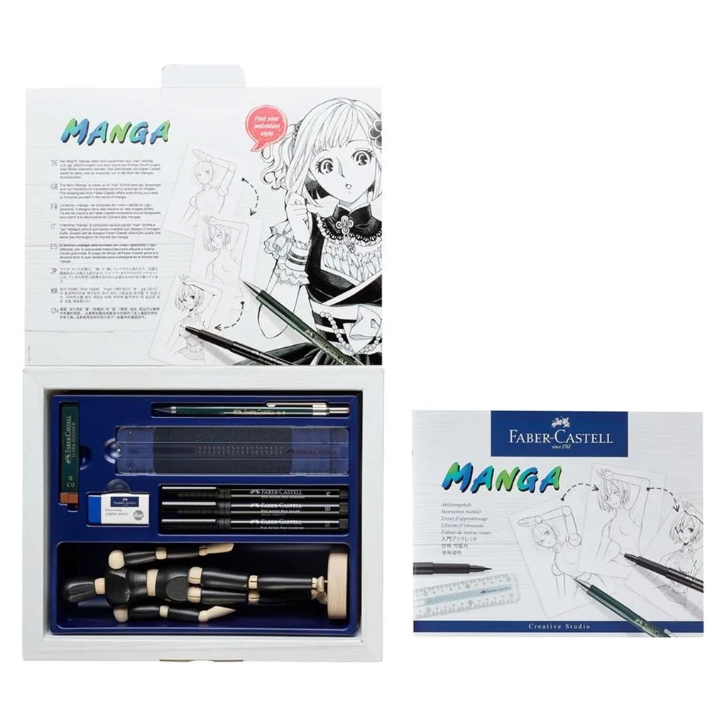 Set de Manga Faber-Castell Goldfaber 8 piezas