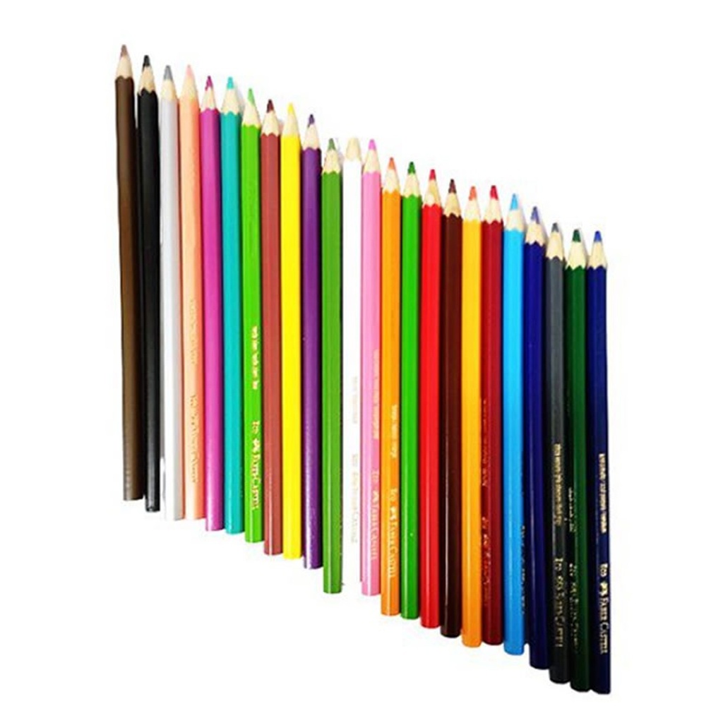 Lápices Faber-Castell Ecolápices 24 Colores + Sacapuntas