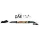 Lapiz Brush Pen Twin Doble Punta Negro Pilot