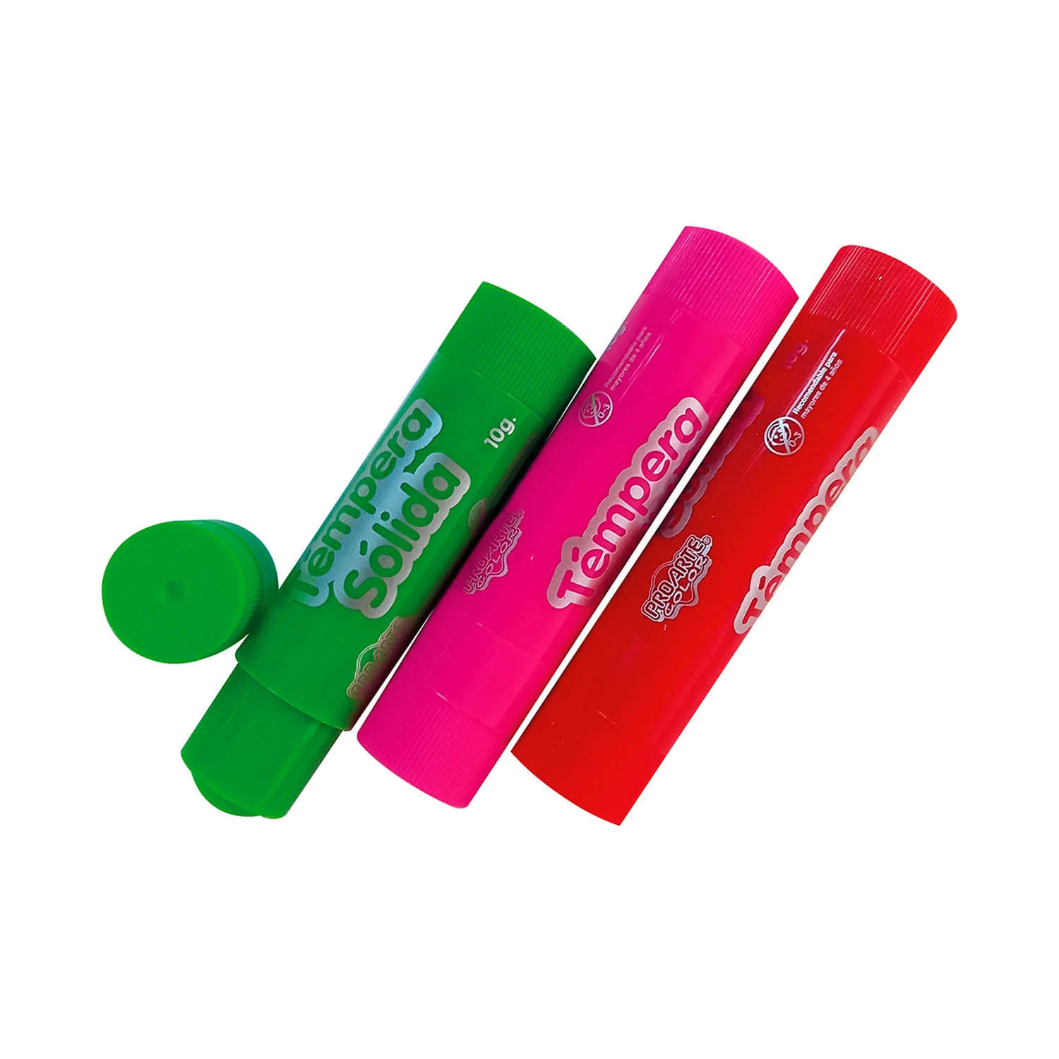 Tempera Proarte Sólida 12 Colores