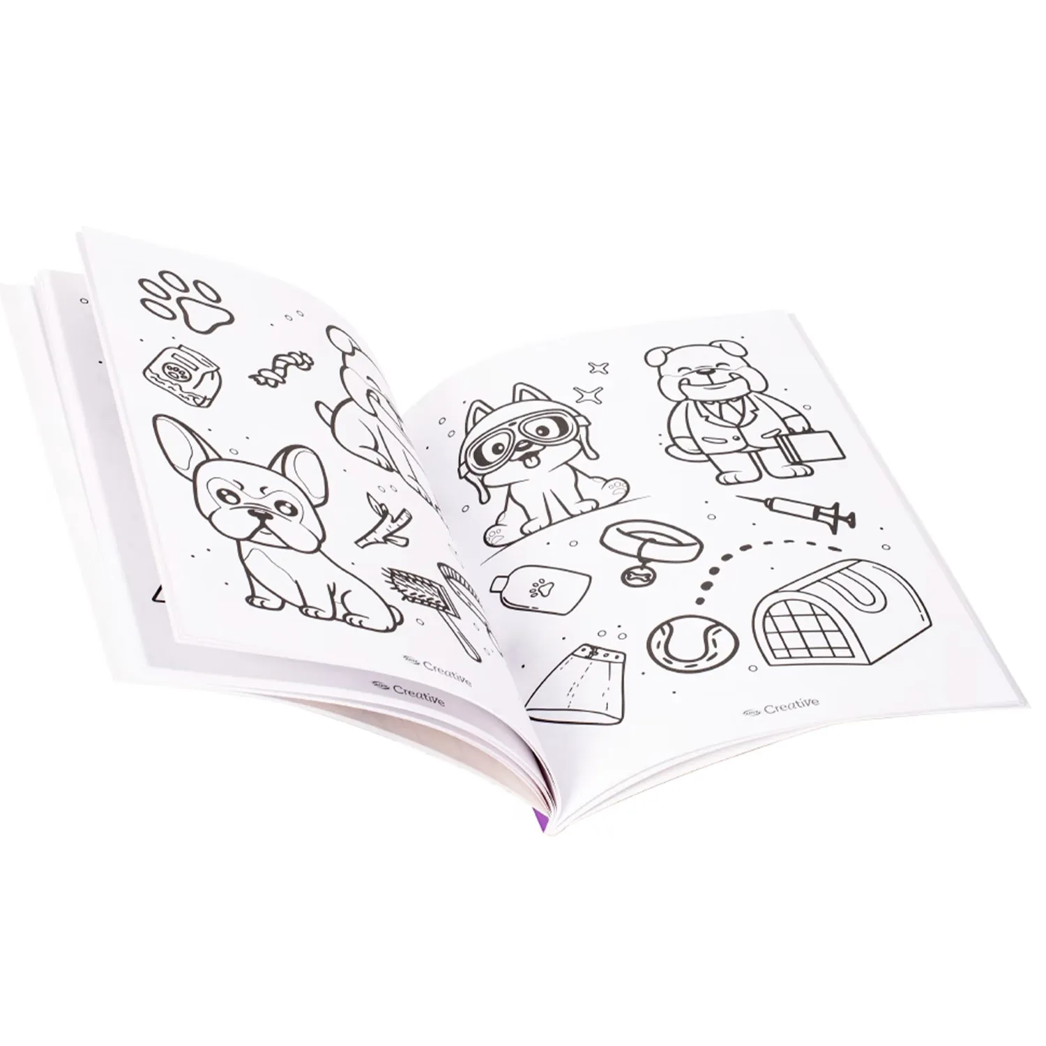 Libro para Colorear Dog Lover Kawai Adix