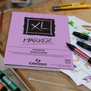 Block Canson XL Marker 70gr 100 hjs A4 (21x29.7cm)