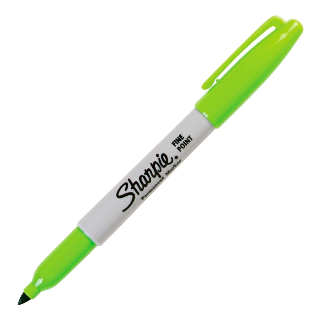 Marcador Sharpie 4 colores Punta Fina Permanente